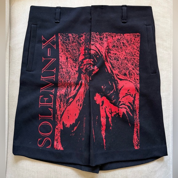 Raf Simons SS22 Solemn-X mens skirt - spring 2022 runway IT 38 US 30-32
